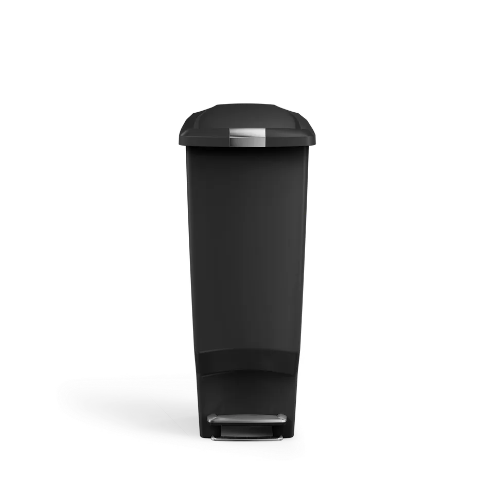 simplehuman-40l-slim-hybrid-step-can-pattumiera-a-pedale-slim-ibrida-in-plastica image 1