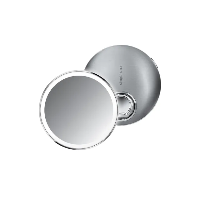 simplehuman-sensor-mirror-compact-specchio-tascabile-con-ingrandimento-3x-e-illu image 1