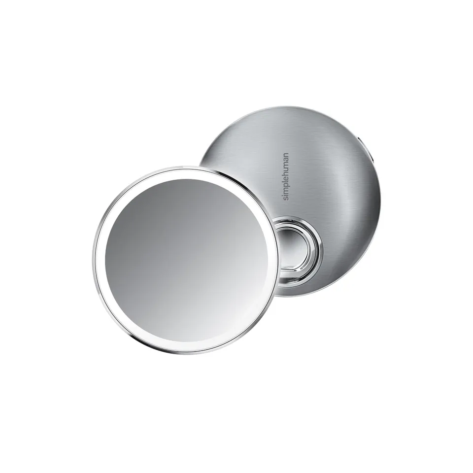 simplehuman-sensor-mirror-compact-specchio-tascabile-con-ingrandimento-3x-e-illu image 1
