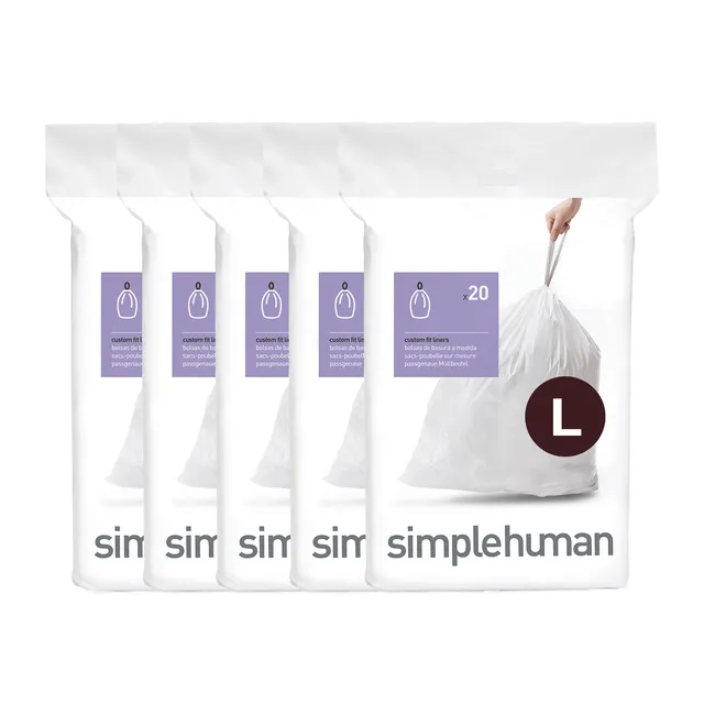 simplehuman-code-l-custom-fit-liner-sacchetti-su-misura-per-pattumiera-confezion image 1