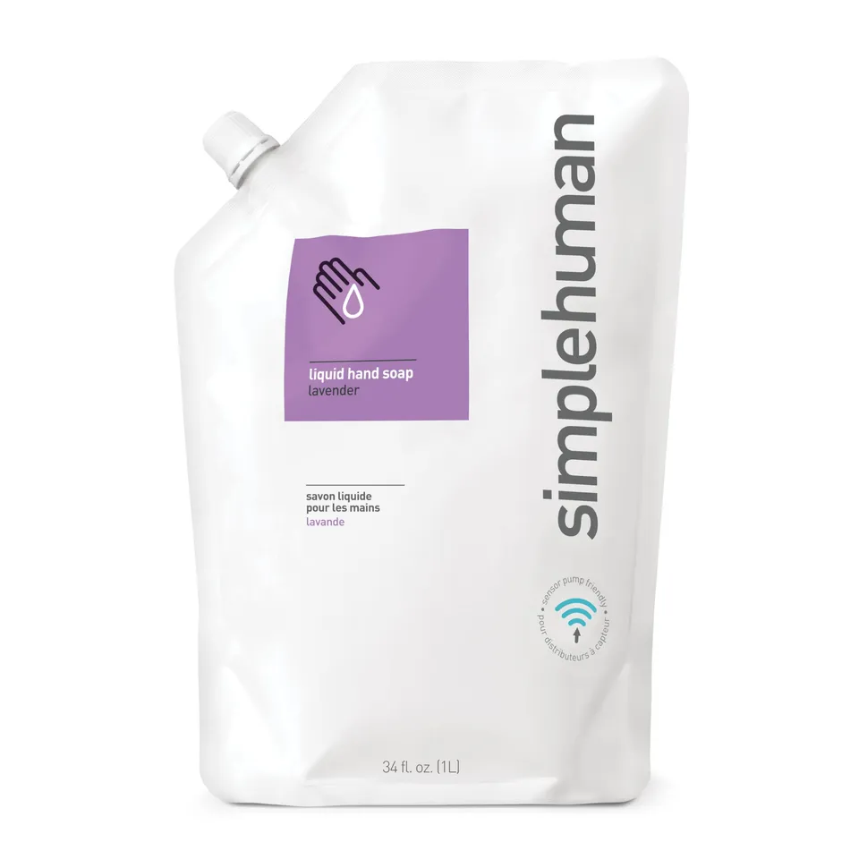 simplehuman-ct1022-sacca-di-ricarica-sapone-liquido-mani-idratante-alla-lavanda- image 1