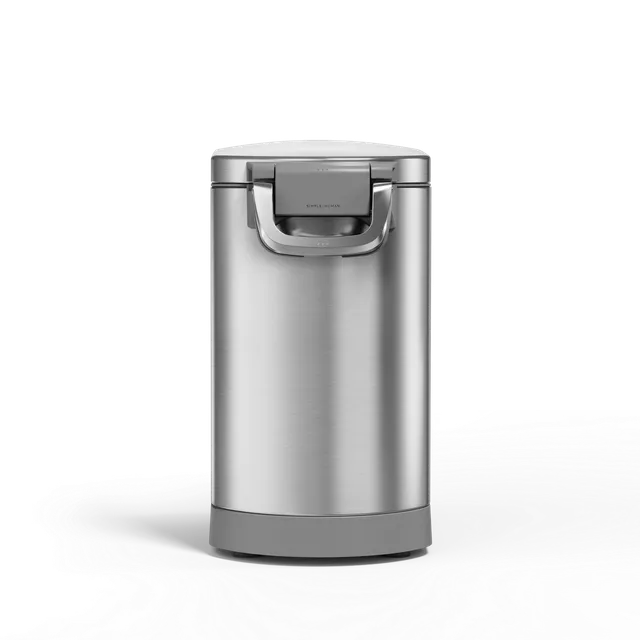 simplehuman-pet-food-can-contenitore-ermetico-per-crocchette-in-acciaio-spazzola image 1