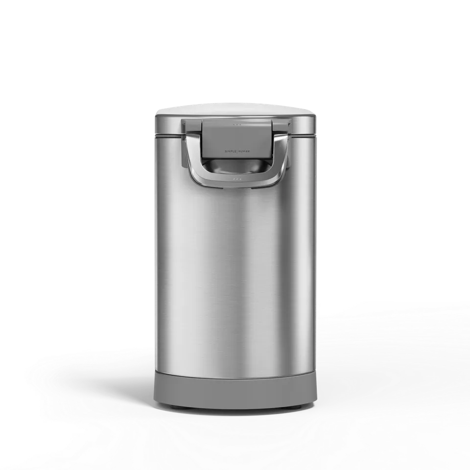 simplehuman-pet-food-can-contenitore-ermetico-per-crocchette-in-acciaio-spazzola image 1