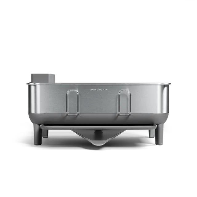 simplehuman-compact-steel-frame-dishrack-scolapiatti-compatto-in-acciaio-inox-co image 1