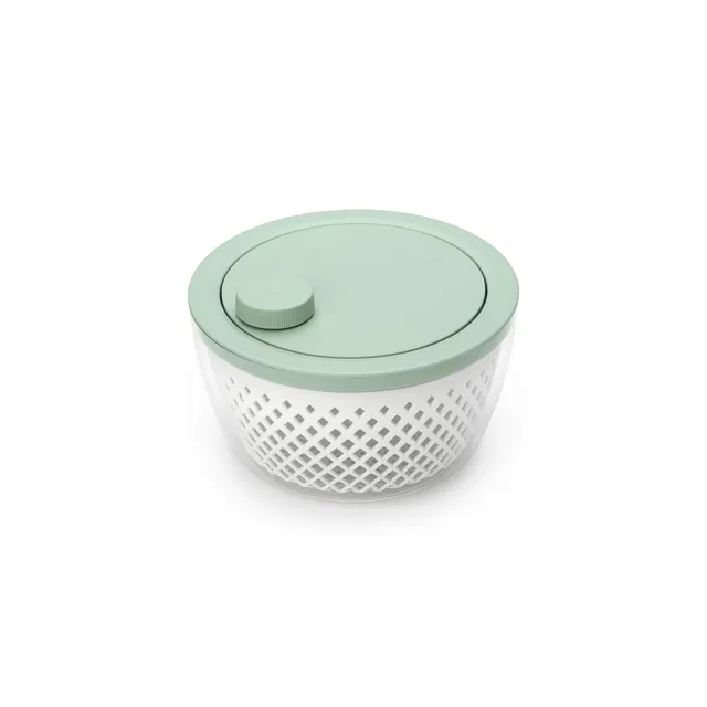 brabantia-tasty-centrifuga-per-insalata-3-in-1-con-ciotola-colino-e-base-antisci image 1