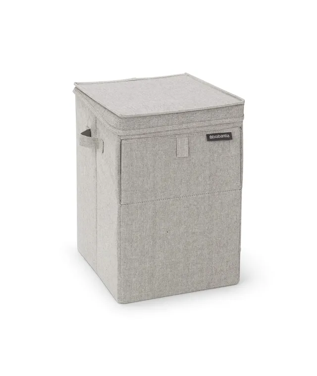 brabantia-portabiancheria-impilabile-35-litri-grey-apertura-frontale-e-superiore image 1