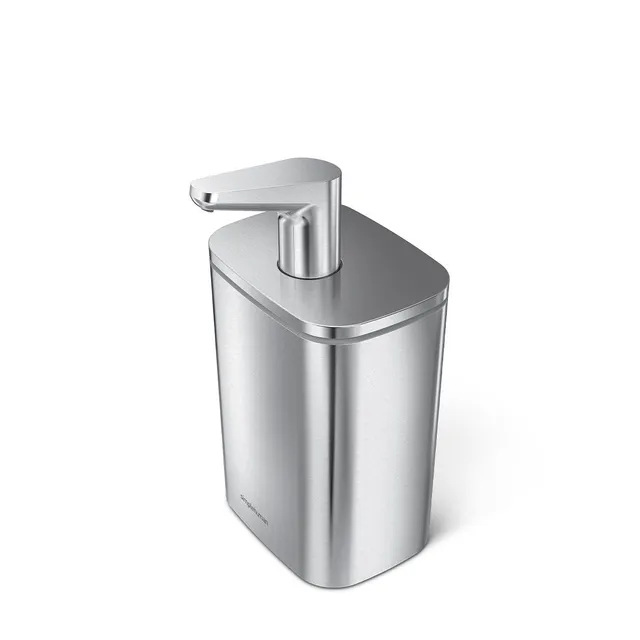 simplehuman-pulse-pump-dispenser-da-16-oz-473-ml-in-acciaio-inox-spazzolato image 1