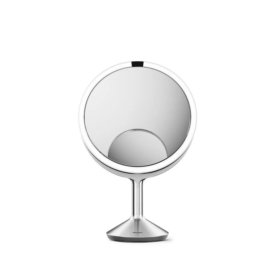 simplehuman-sensor-mirror-trio-max-specchio-da-trucco-a-sensore-da-tavolo-10-pol image 1