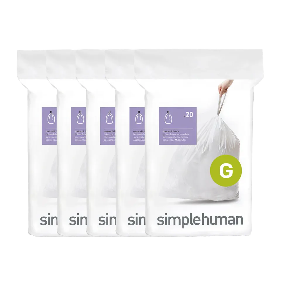 simplehuman-code-g-custom-fit-liners-sacchetti-su-misura-per-pattumiere-simplehu image 1
