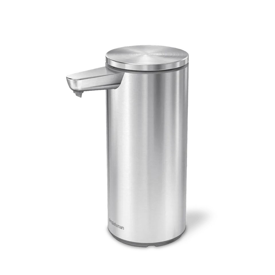 simplehuman-9-oz-rechargeable-liquid-sensor-pump-with-personalization-dispenser- image 1