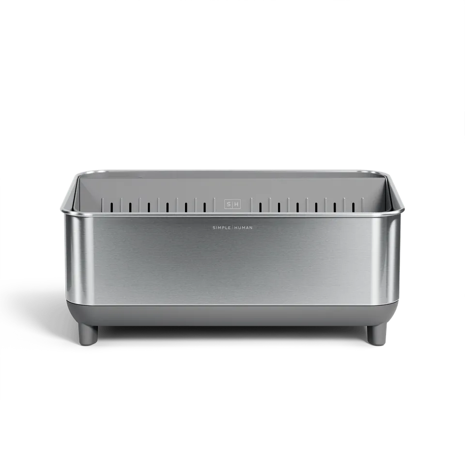 simplehuman-bottle-dock-portabottiglie-in-acciaio-con-base-in-terra-di-diatomee- image 1