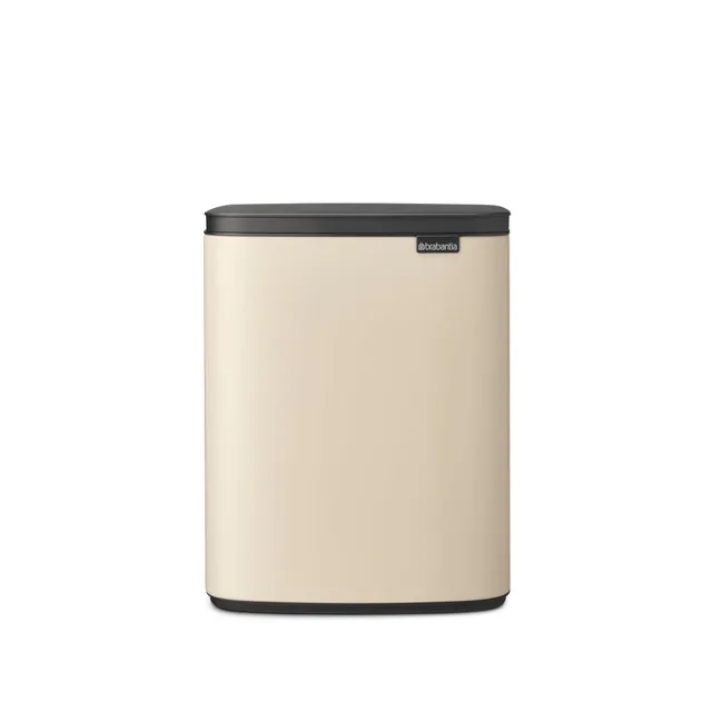 brabantia-bo-pattumiera-12l-soft-beige-cestino-rettangolare-con-coperchio-soft-c image 1