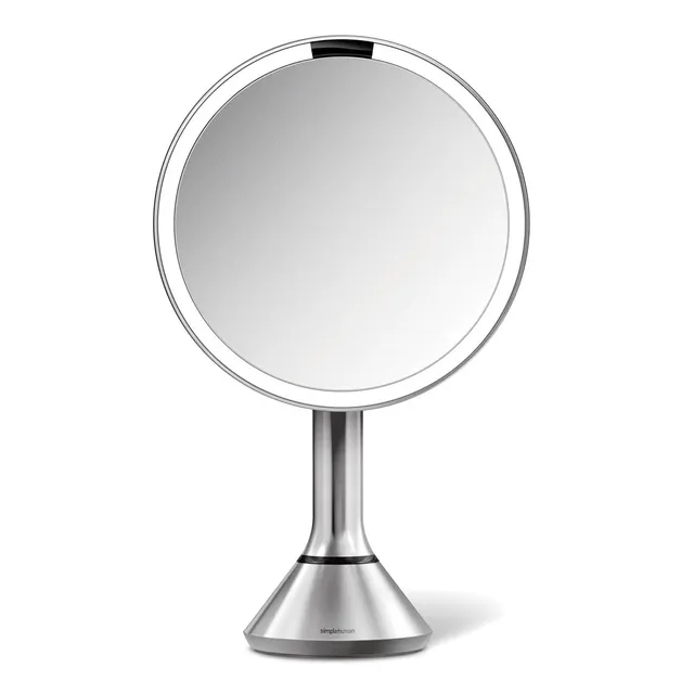 simplehuman-8-inch-sensor-mirror-specchio-illuminato-da-trucco-con-tru-lux-light image 1