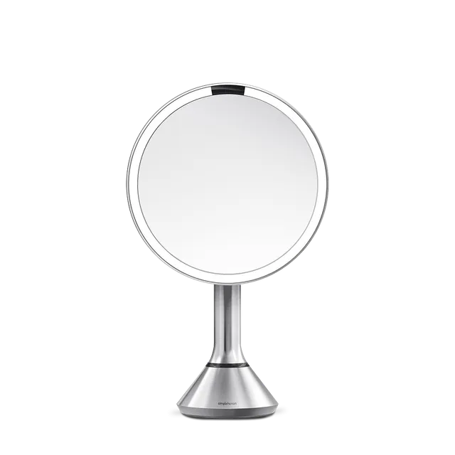 simplehuman-sensor-mirror-round-specchio-cosmetico-sensorizzato-tondo-con-luci-t image 1