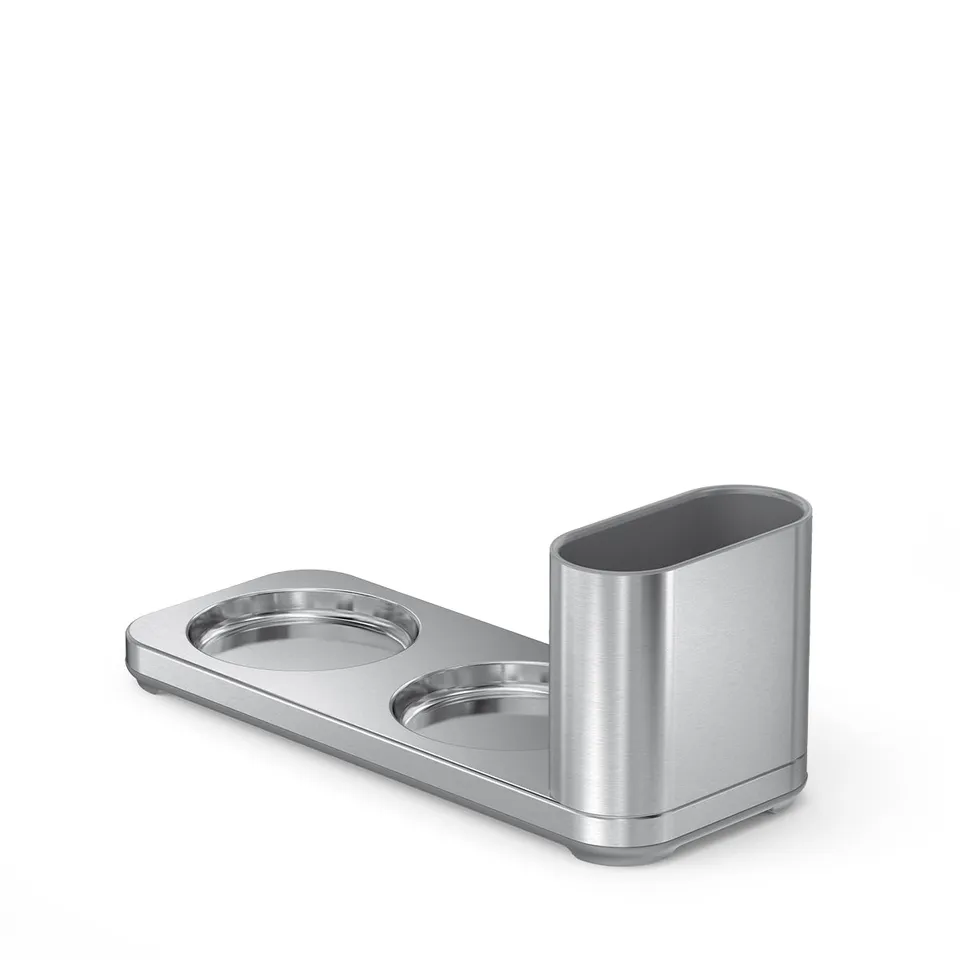 simplehuman-sensor-pump-14-oz-dual-caddy-supporto-doppio-per-dispenser-a-sensore image 1
