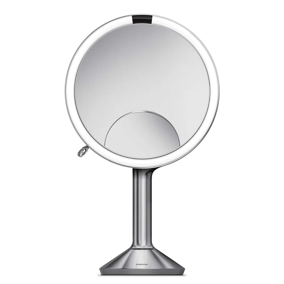 simplehuman-specchio-con-sensore-trio-specchio-illuminato-a-sensore-con-luce-tru image 1