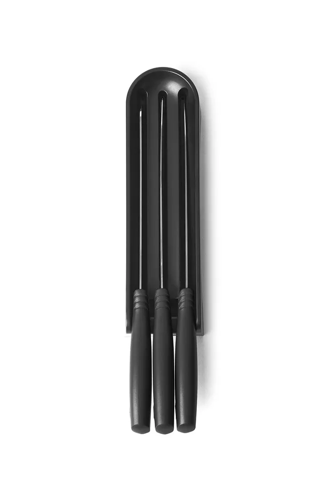 brabantia-tasty-ceppo-da-cassetto-per-3-coltelli-plastica-e-acciaio-inossidabile image 1