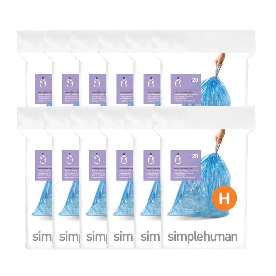 simplehuman-code-h-custom-fit-liner-sacchetti-personalizzati-per-pattumiera-tipo image 1