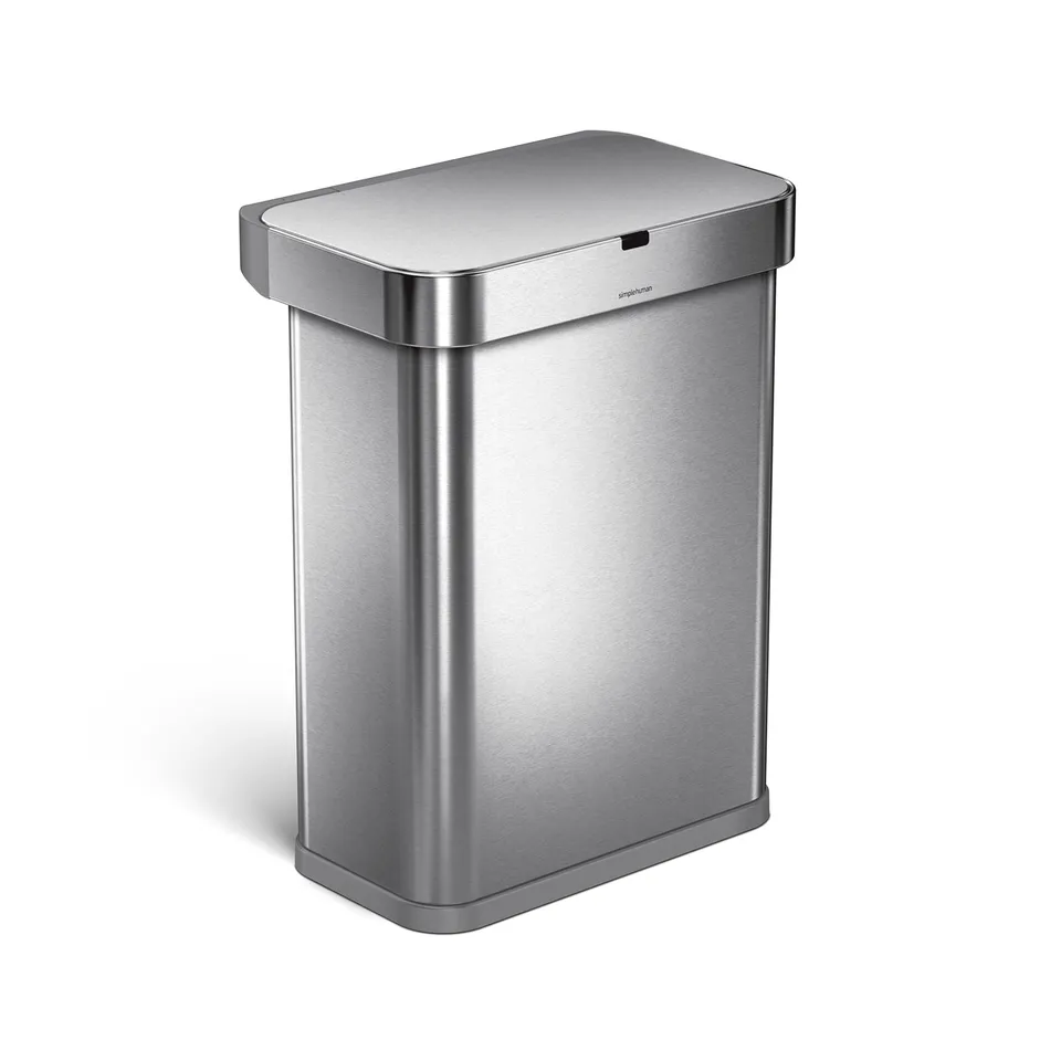 simplehuman-gen1-58l-rectangular-sensor-can-cestello-a-sensore-rettangolare-58-l image 1