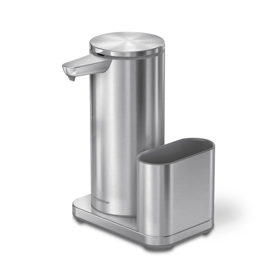simplehuman-14-oz-sensor-pump-dish-con-personalizzazione-dispenser-sapone-automa image 1