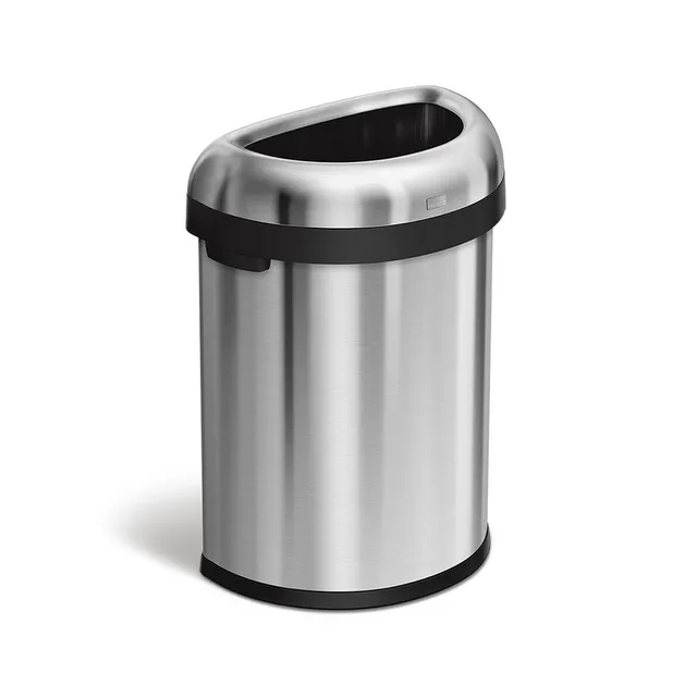 simplehuman-80l-semi-round-open-can-pattumiera-commerciale-ad-apertura-libera-in image 1