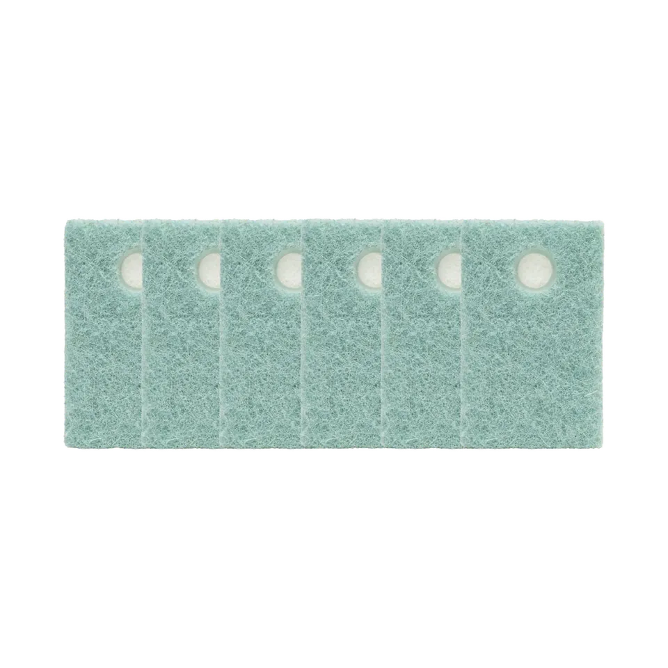 simplehuman-soapwell-sponge-spugna-con-pozzetto-sapone-e-anello-abrasivo-in-agav image 1
