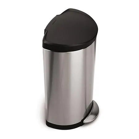 simplehuman-30l-semi-round-step-can-cestello-a-pedale-in-acciaio-semicircolare-3 image 1