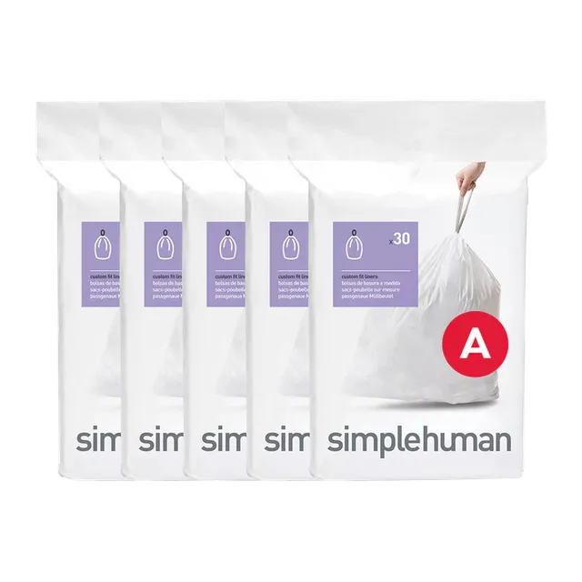 simplehuman-code-a-custom-fit-liners-sacchetti-su-misura-per-cestelli-simplehuma image 1