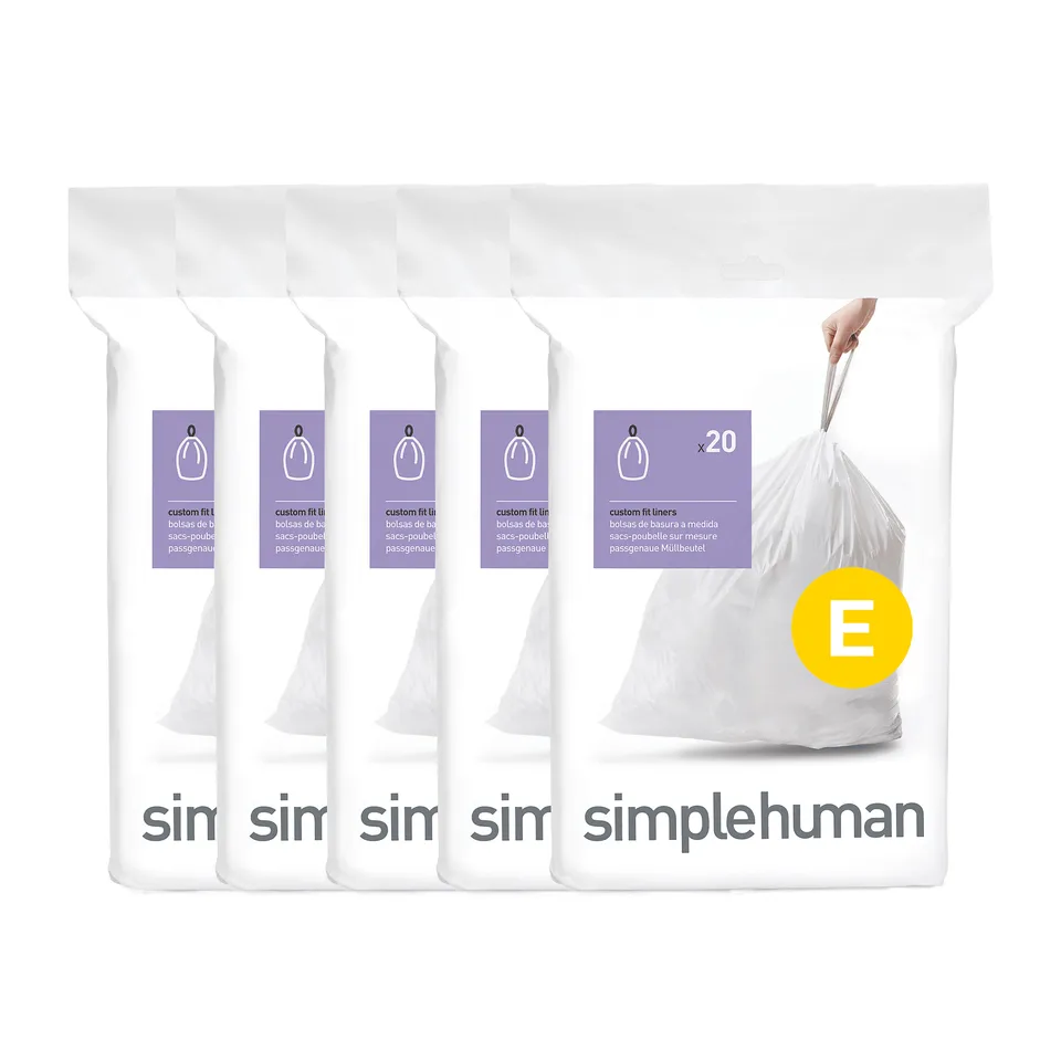 simplehuman-code-e-custom-fit-liner-sacchetti-su-misura-per-cestini-simplehuman- image 1