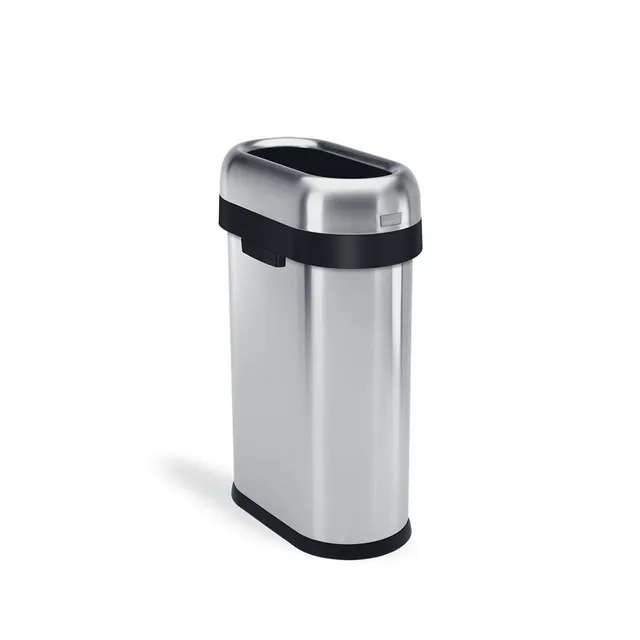 simplehuman-50l-slim-open-can-cestino-aperto-professionale-slim-da-50-litri-in-a image 1