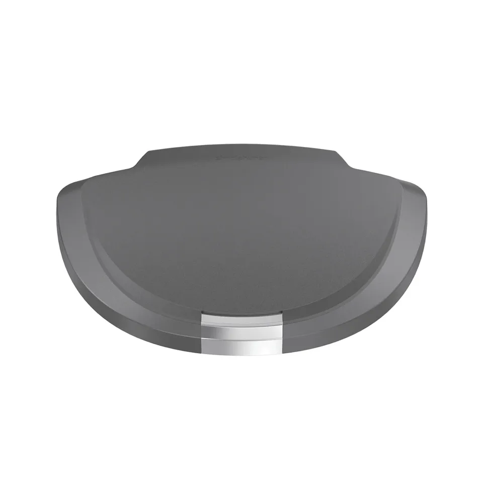 simplehuman-semi-round-grey-plastic-lid-sku-pd2002-coperchio-di-ricambio-grigio- image 1