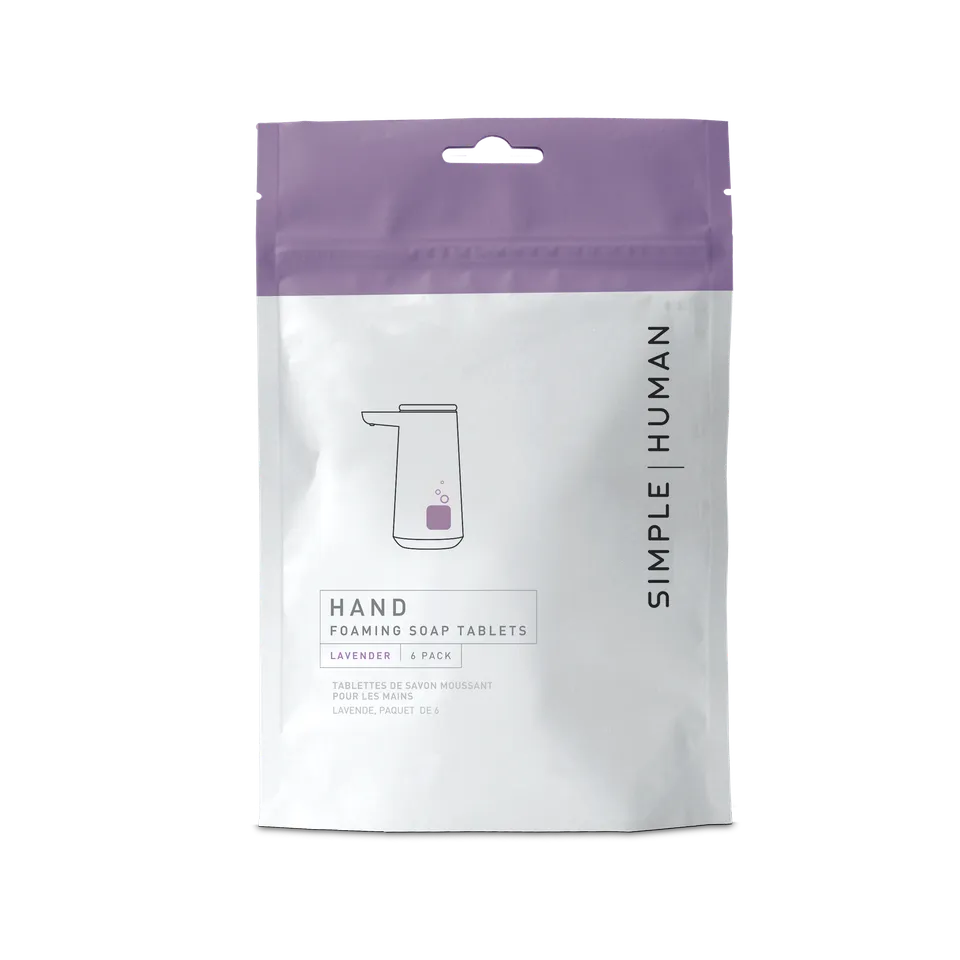 simplehuman-pastiglie-sapone-mani-schiuma-foaming-hand-soap-tablets-con-fragranz image 1