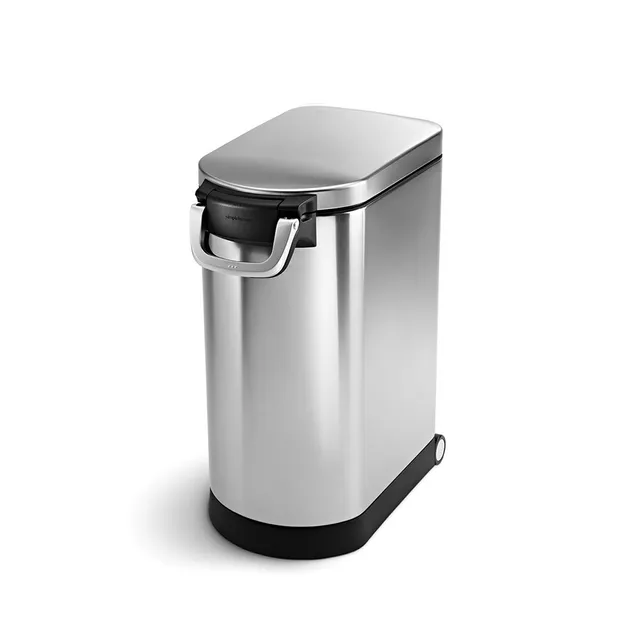 simplehuman-large-pet-food-can-contenitore-ermetico-per-crocchette-14-16-kg image 1