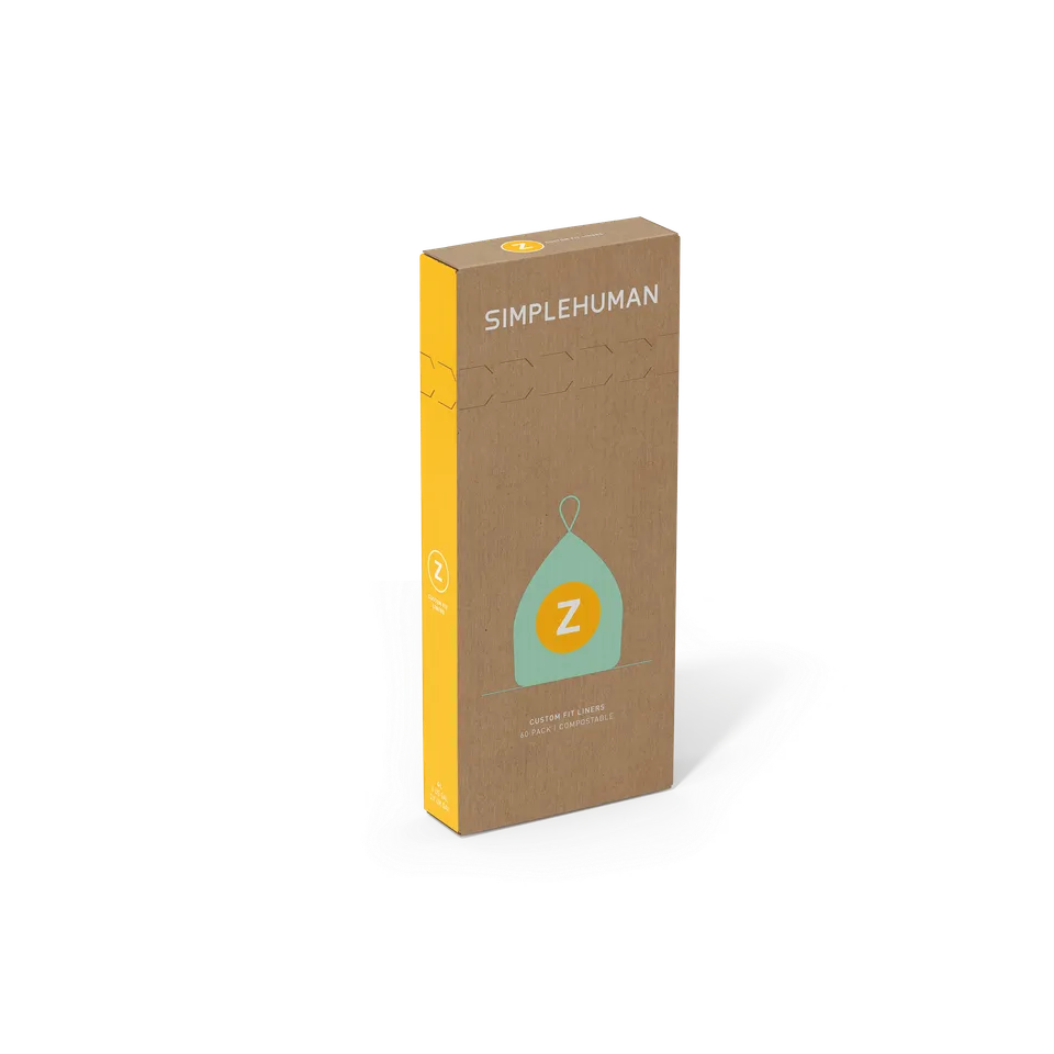simplehuman-code-z-custom-fit-liner-sacchetti-custom-fit-per-compost-caddy-simpl image 1