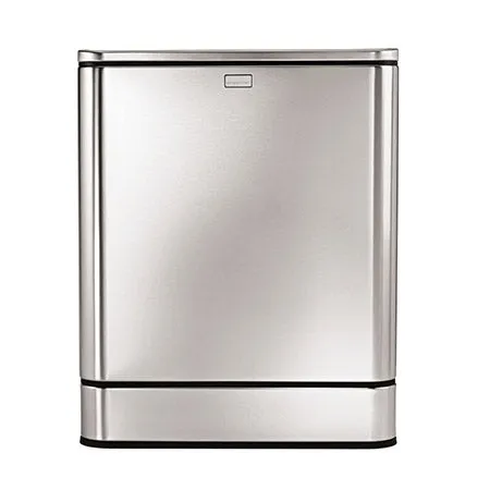 simplehuman-gen1-48l-rectangular-sensor-recycler-can-pattumiera-a-sensazione-tou image 1