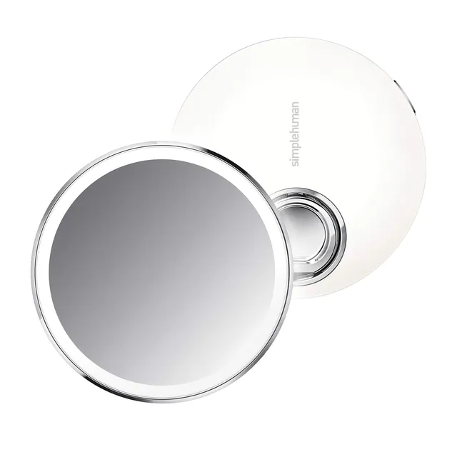 simplehuman-specchio-compatto-con-sensore-illuminazione-tru-lux-650-lux-ingrandi image 1