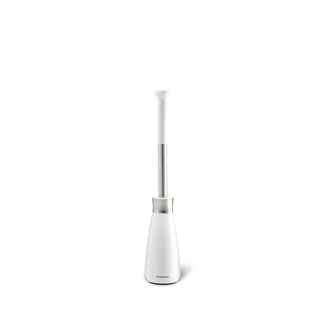 simplehuman-scopino-wc-con-portascopino-a-collare-magnetico-e-testina-sostituibi image 1