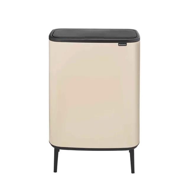 brabantia-bo-touch-bin-hi-2x30-litri-pattumiera-doppio-scomparto-extra-large-con image 1