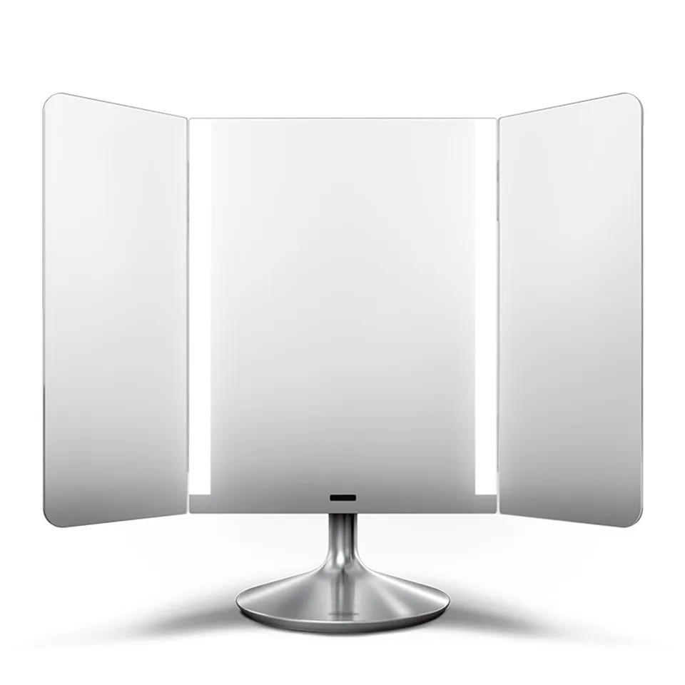 simplehuman-sensor-mirror-pro-wide-view-gen1-specchio-da-trucco-illuminato-con-p image 1