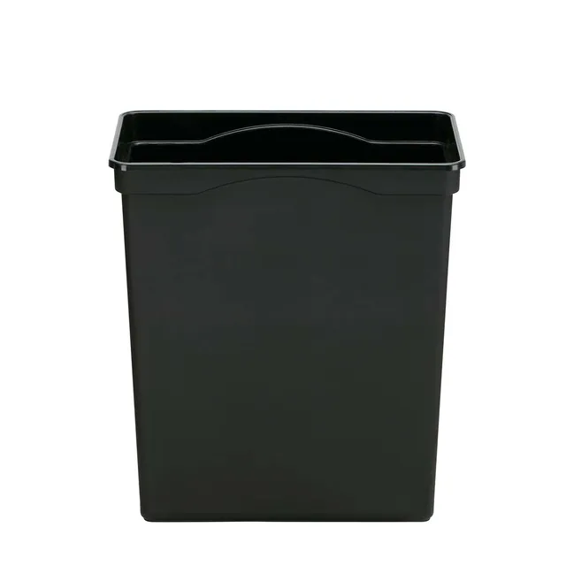 simplehuman-30l-black-plastic-trash-bucket-secchio-rifiuti-nero-in-plastica-da-3 image 1