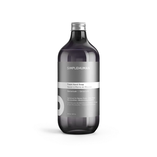 simplehuman-geranium-foam-hand-soap-refill-ricarica-sapone-schiuma-mani-al-geran image 1