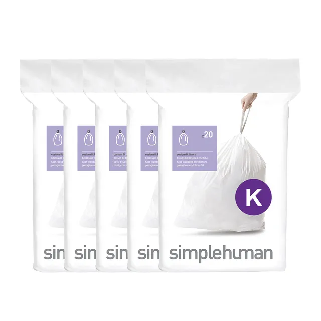 simplehuman-code-k-custom-fit-drawstring-bags-sacchetti-a-trascinamento-35-45-l- image 1