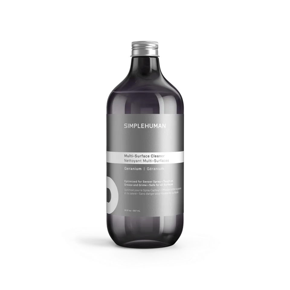 simplehuman-geranium-ricambio-multi-surface-cleaner-da-30-fl-oz-profumo-floreale image 1