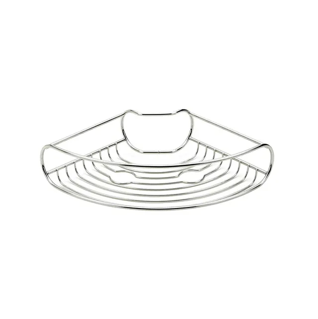 simplehuman-wire-frame-basket-with-bottle-holder-cestello-in-filo-metallico-con- image 1