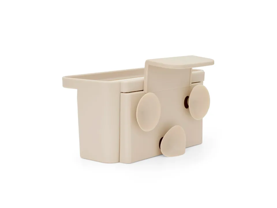 brabantia-sinkside-organizer-da-lavandino-soft-beige-con-ventose-e-supporto-anti image 1