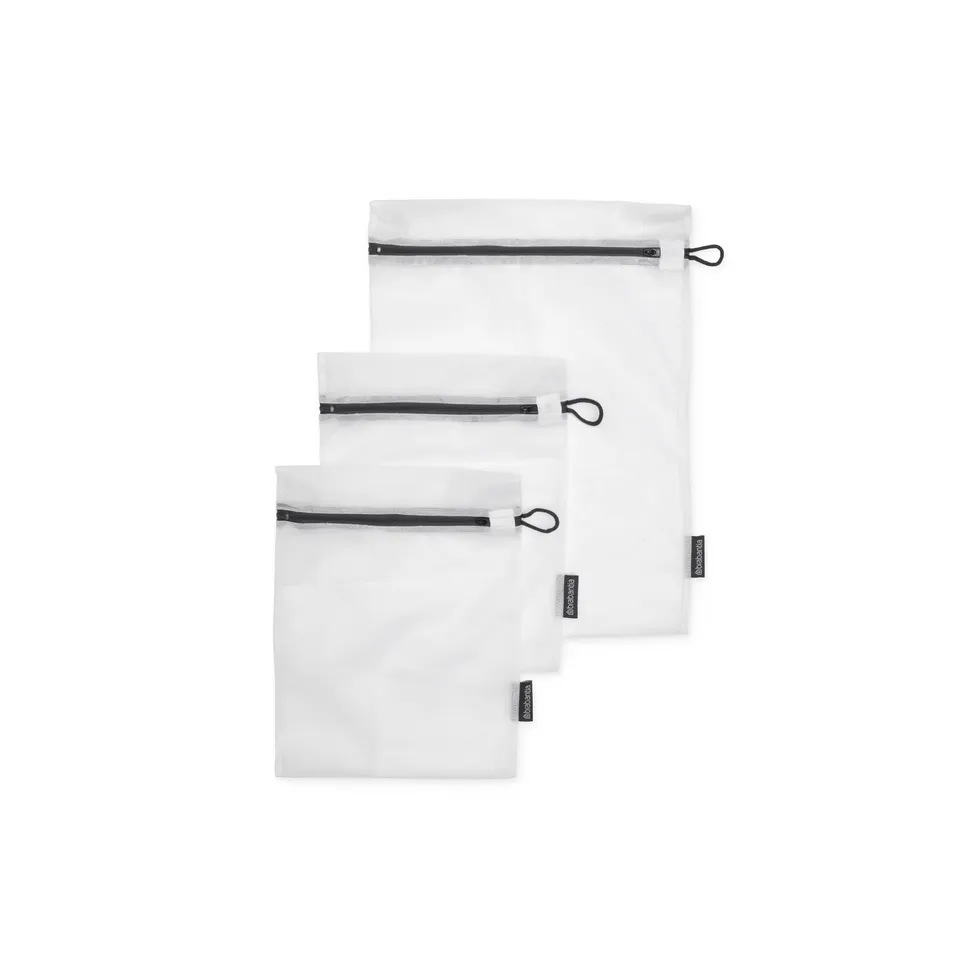 brabantia-sacche-per-capi-delicati-set-di-3-2-misure-33x25-cm-e-45x33-cm-sacchet image 1