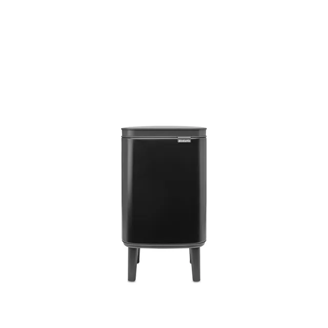 brabantia-bo-waste-bin-hi-4l-matt-black-cestino-compact-con-coperchio-a-chiusura image 1