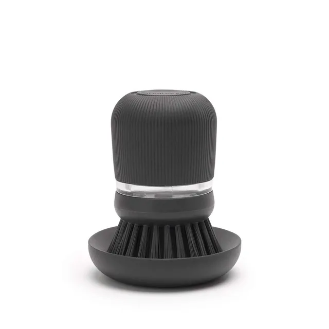 brabantia-spazzola-dosatrice-per-sapone-con-serbatoio-integrato-grigio-scuro-tag image 1