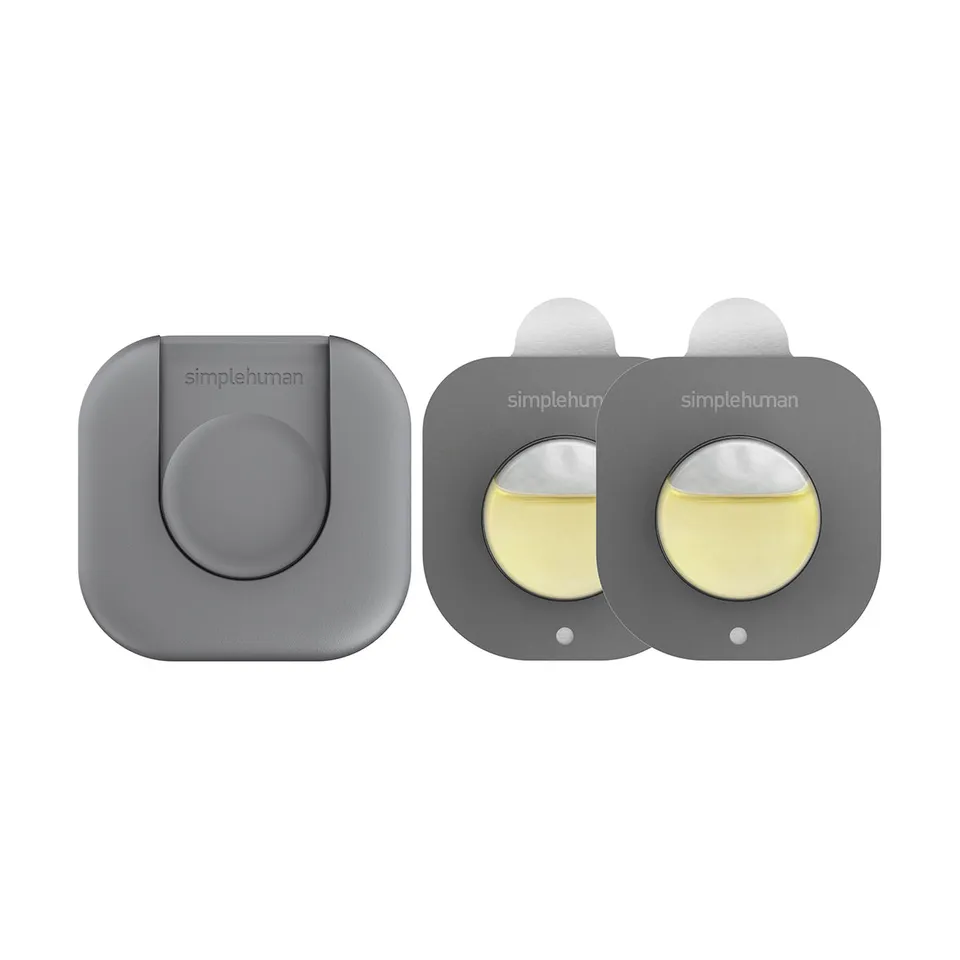simplehuman-odorsorb-pod-starter-pack-kit-controllo-odori-con-portapod-e-2-pod-n image 1