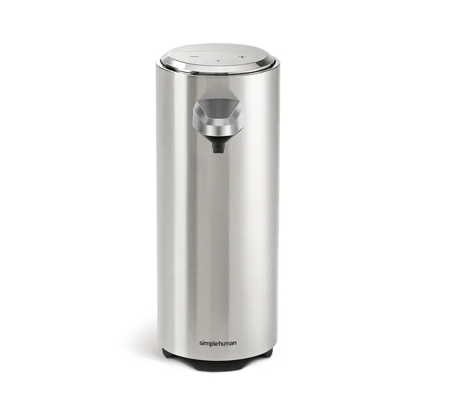 simplehuman-distributore-sapone-sensore-ricaricabile-usb-con-campione-sapone-for image 1